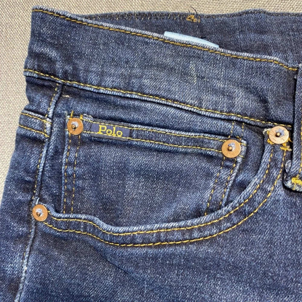 Polo Ralph Lauren Prospect Straight Mens Jeans Dark Wash Denim 36x36 Blue